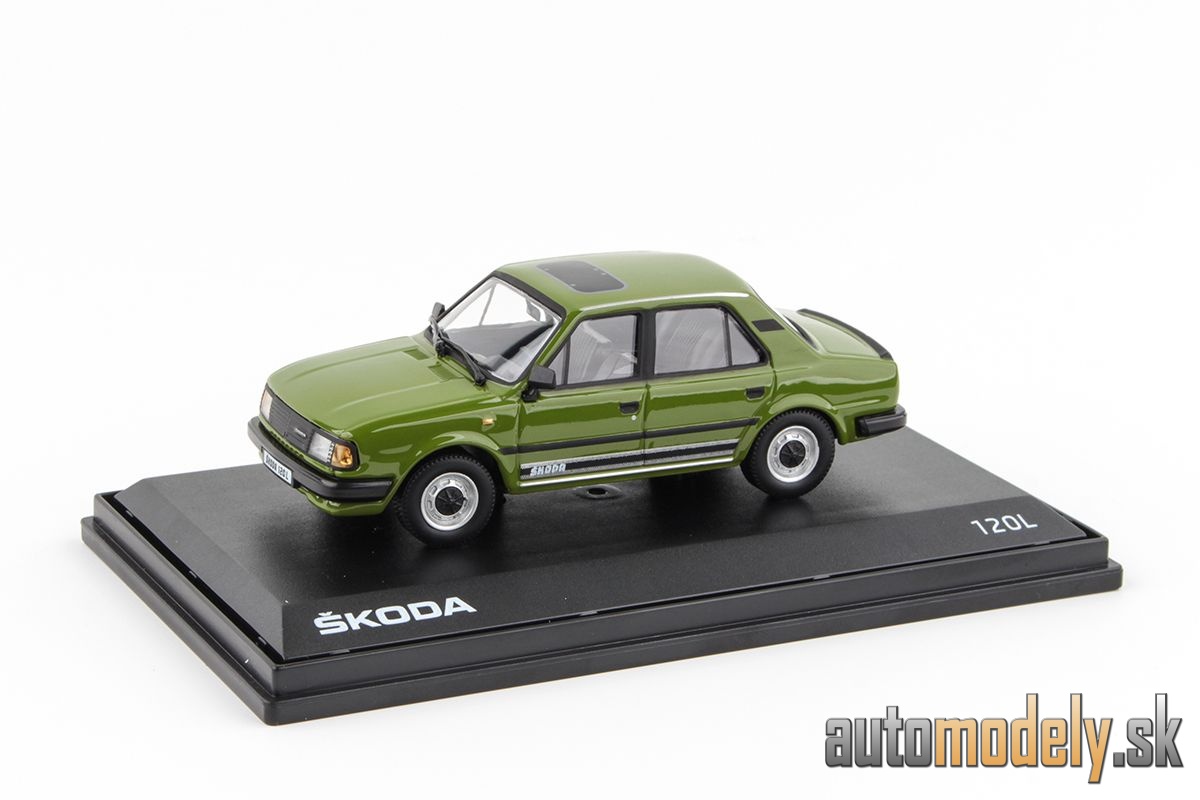 Abrex - Škoda 120L (1984) - Zelená - olivová - 1:43