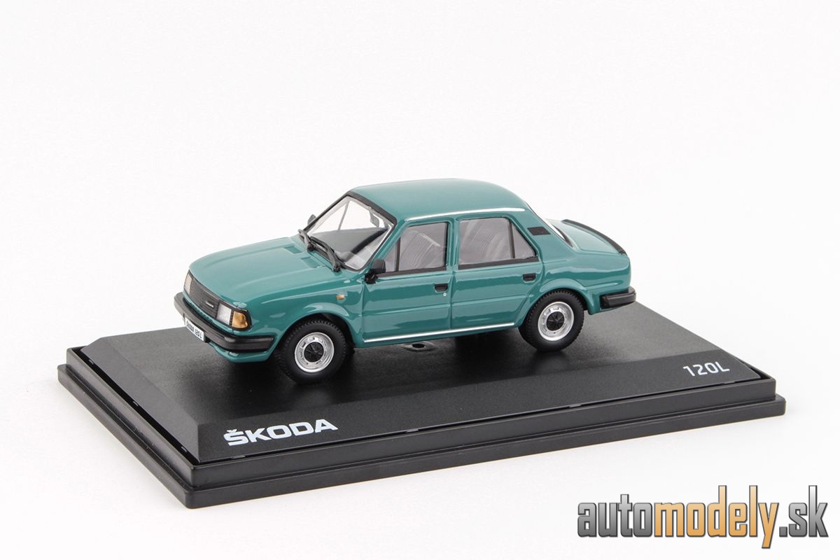 Abrex - Škoda 120L (1984) -  Tyrkysová svetlá - 1:43