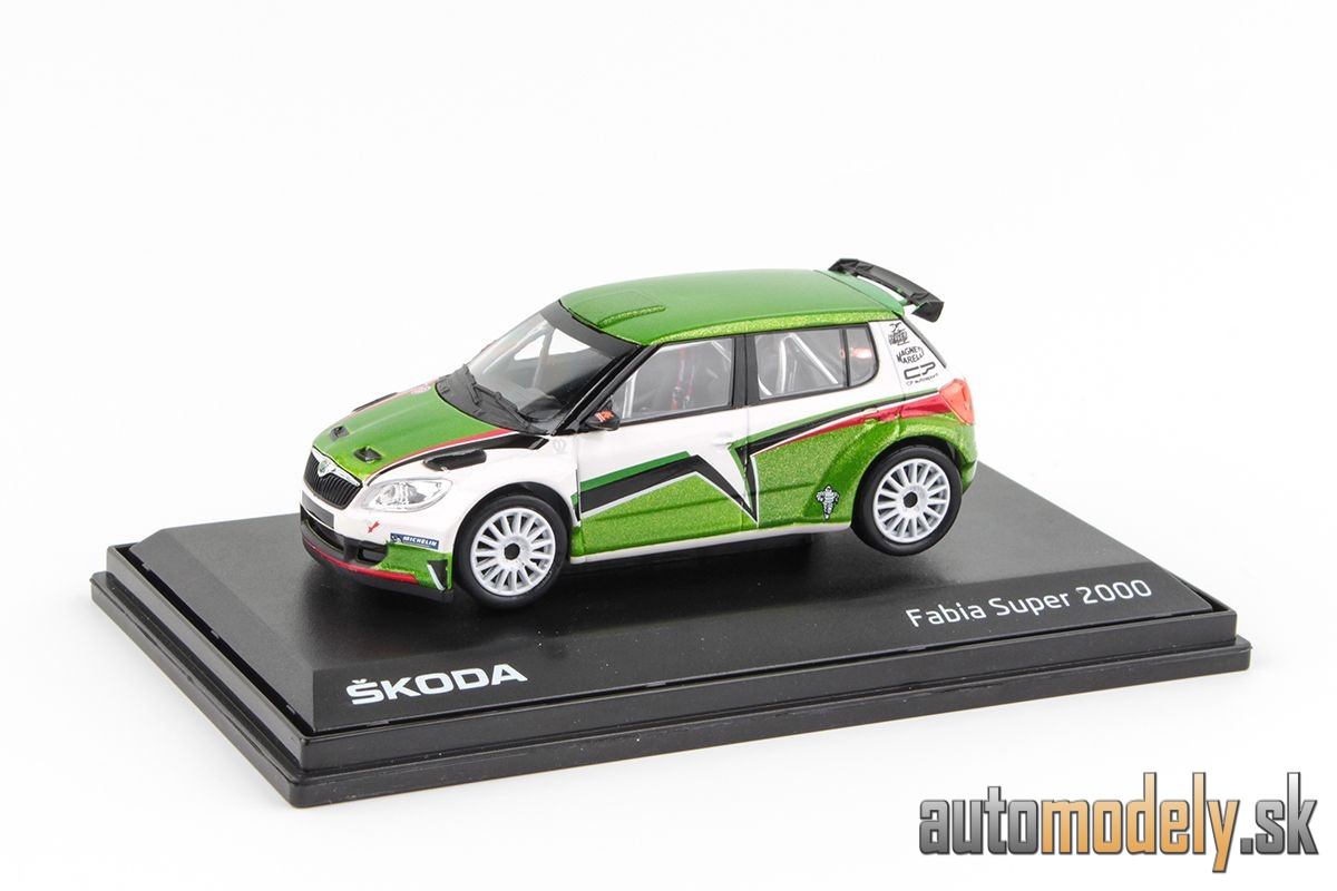  Abrex - Škoda Fabia II FL S2000 (2010) - Škoda Motorsport Design 2011 - 1:43