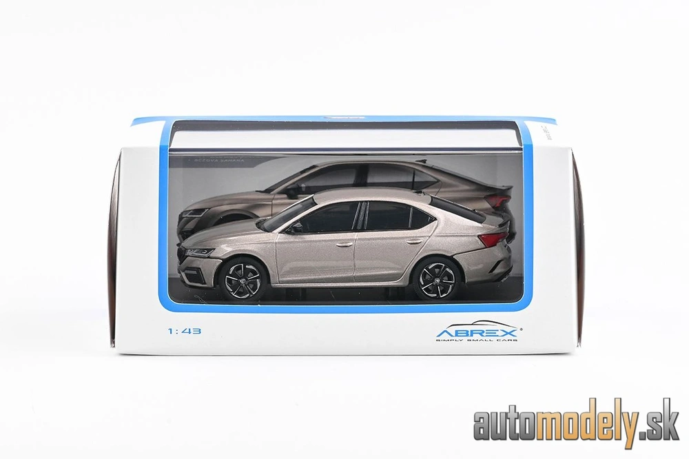  Abrex - Škoda Octavia IV RS (2020) - Béžová Sahara Metalíza - 1:43