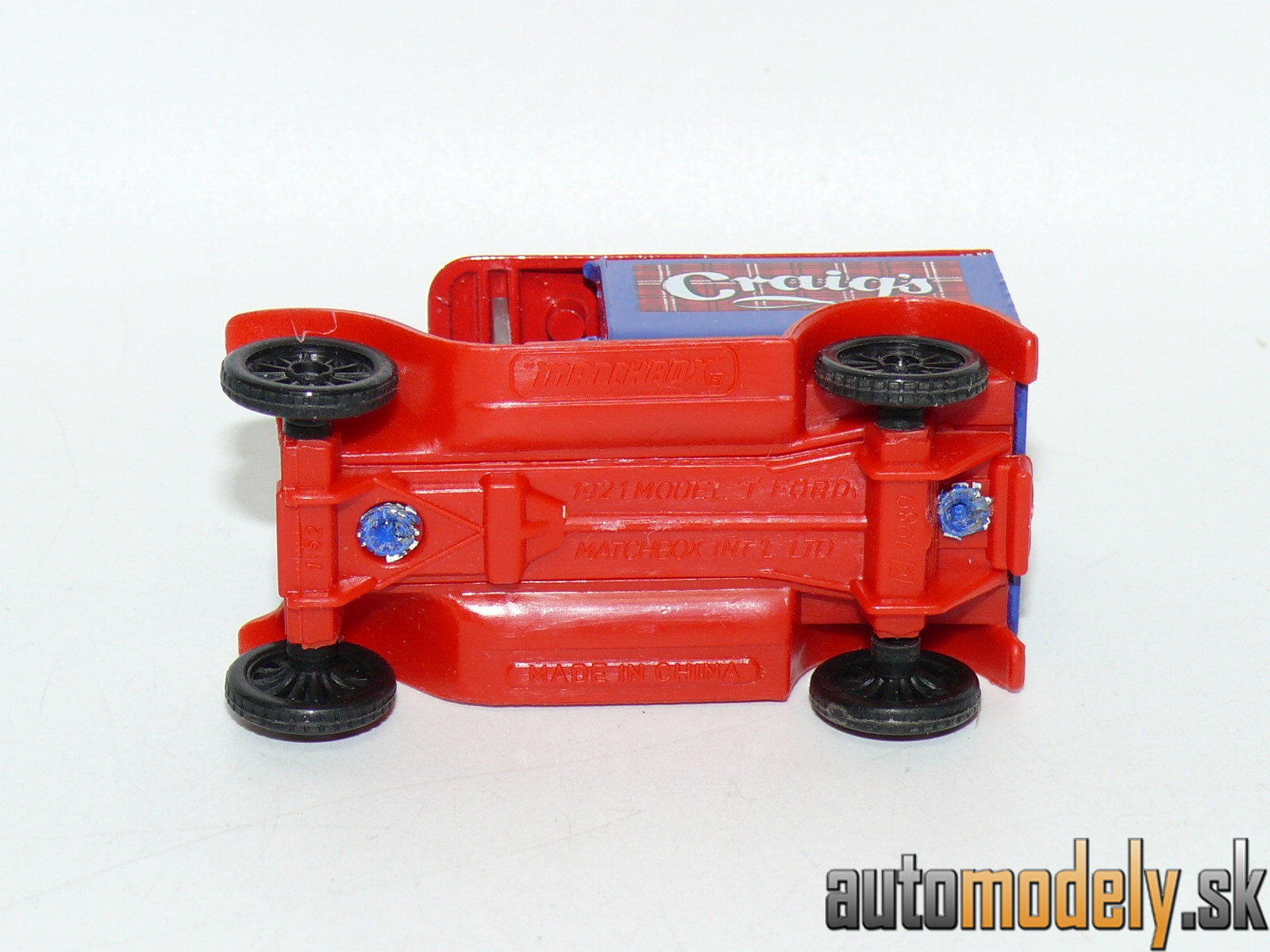 Matchbox - 1921 Model T Ford "Craig’s" - 1:52