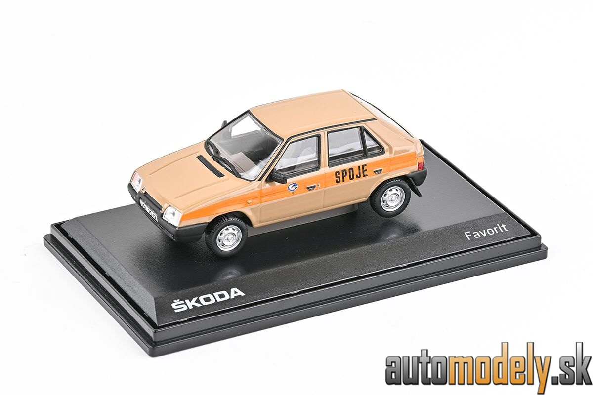 Abrex - Škoda Favorit 136L (1988) Spoje - 1:43