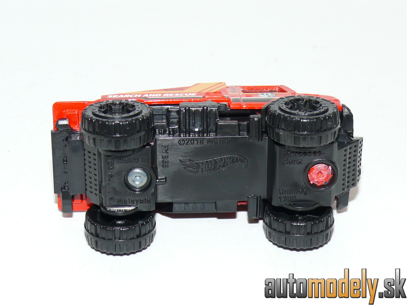 Hot Wheels FYB55 - Mercedes-Benz Unimog 1300