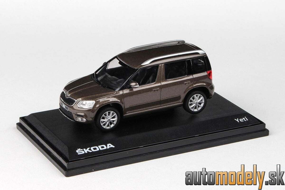 Abrex - Škoda Yeti FL (2013) Hnedá Mato Metalíza - 1:43