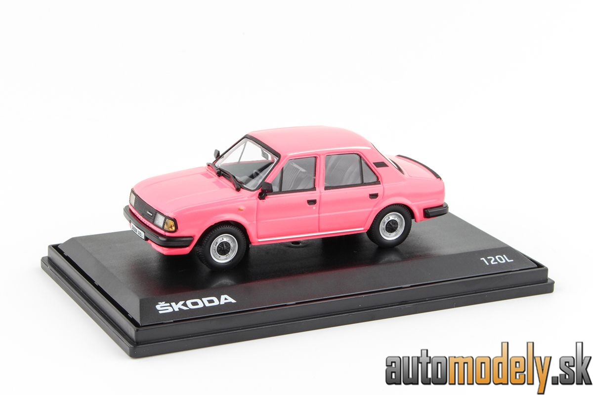 Abrex - Škoda 120L (1984) - Ružová - 1:43