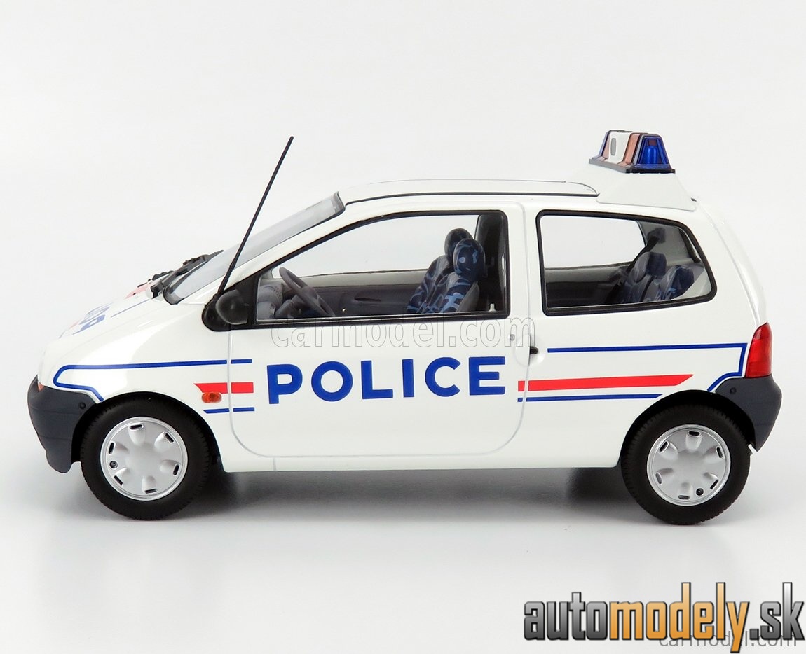 Norev - RENAULT - TWINGO POLICE 1995 - WHITE - 1:18