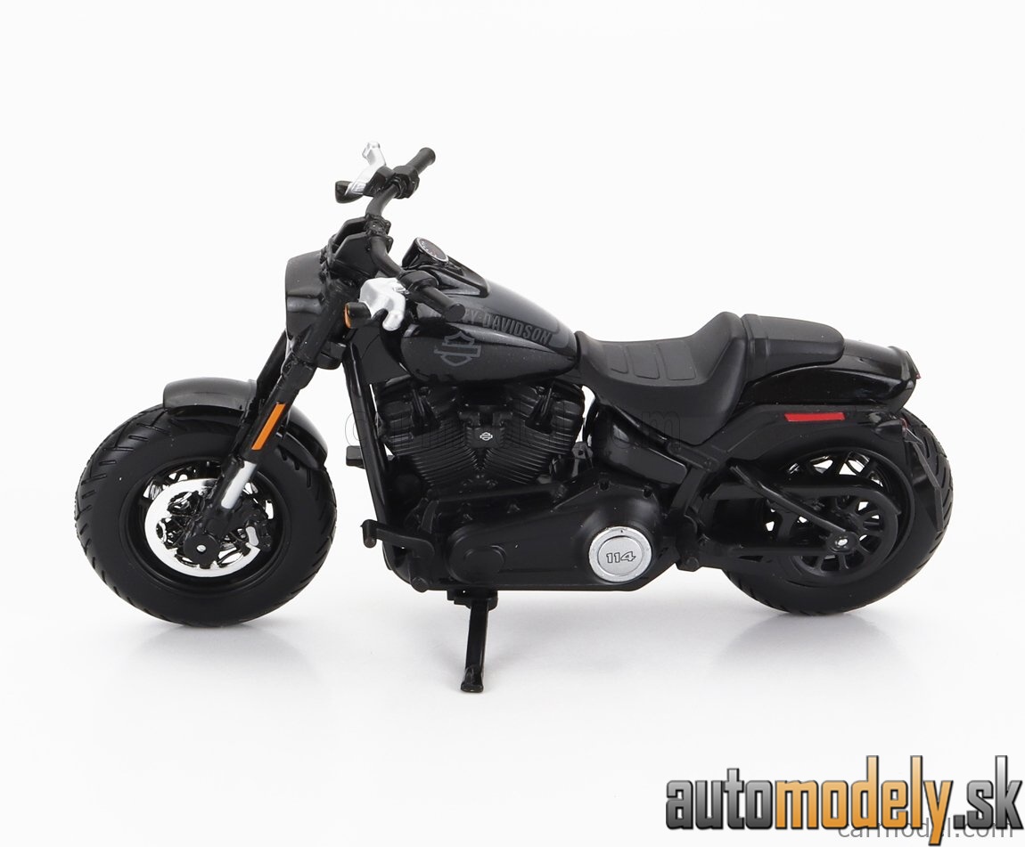 Maisto - HARLEY DAVIDSON - FAT BOB 114 2022 - BLACK - 1:18