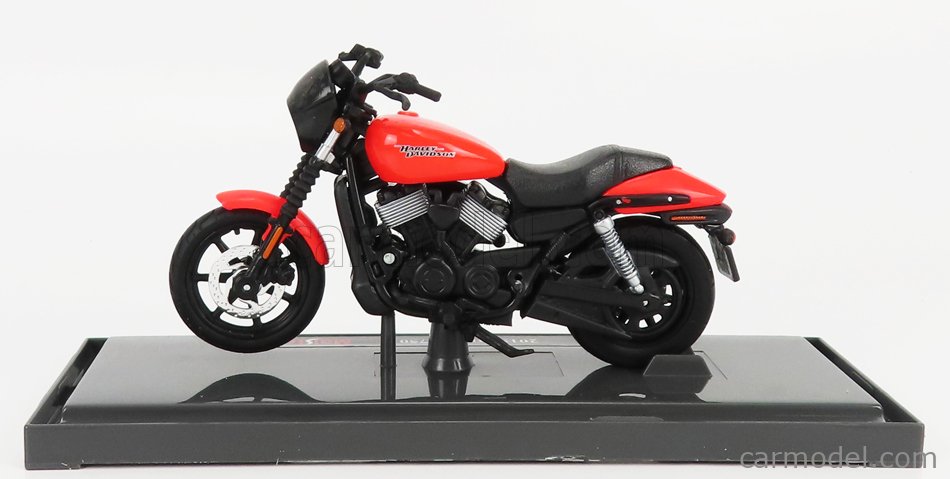 Maisto - HARLEY DAVIDSON - STREET 750 2015 - RED BLACK - 1:18