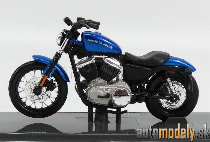 Maisto - HARLEY DAVIDSON - XL 1200N NIGHTSTER 2012 - BLUE MET - 1:18