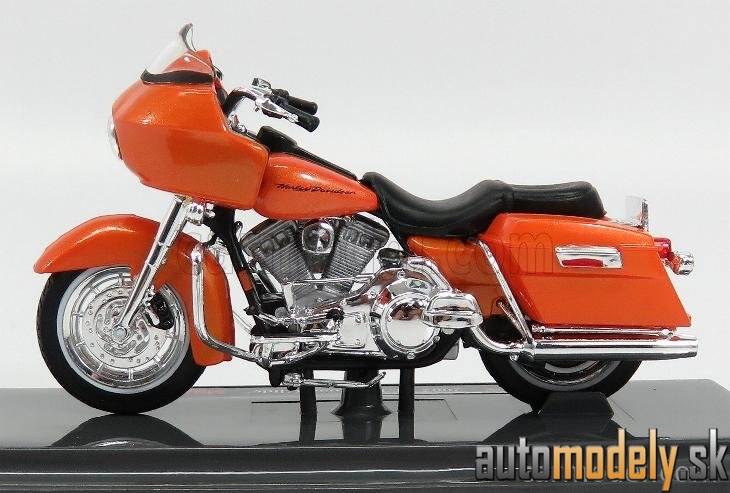 Maisto - HARLEY DAVIDSON - FLTR ROAD GLIDE 2002 - ORANGE - 1:18