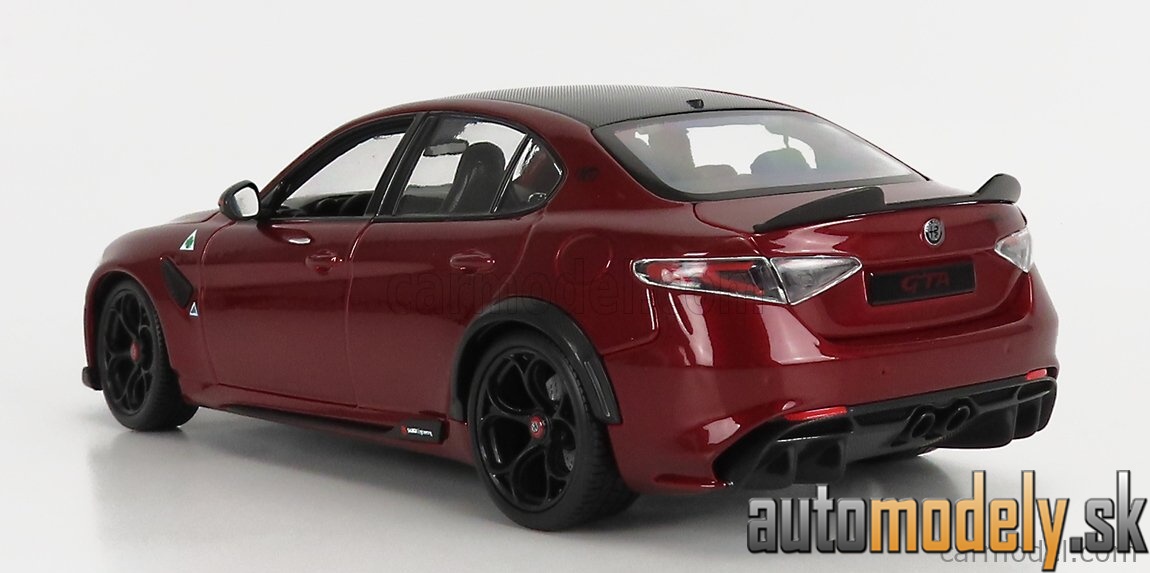 Bburago - ALFA ROMEO - GIULIA GTA 2020 - ROSSO ALFA MET - DARK RED MET - 1:18