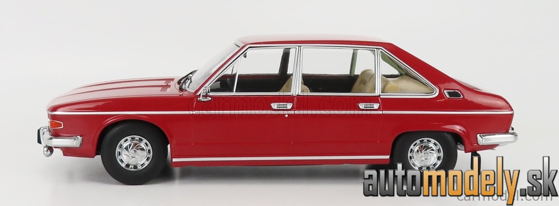 トリプル9 1/18 タトラ 613 1979 (レッド) - 1:18 0 ホワイトTriple