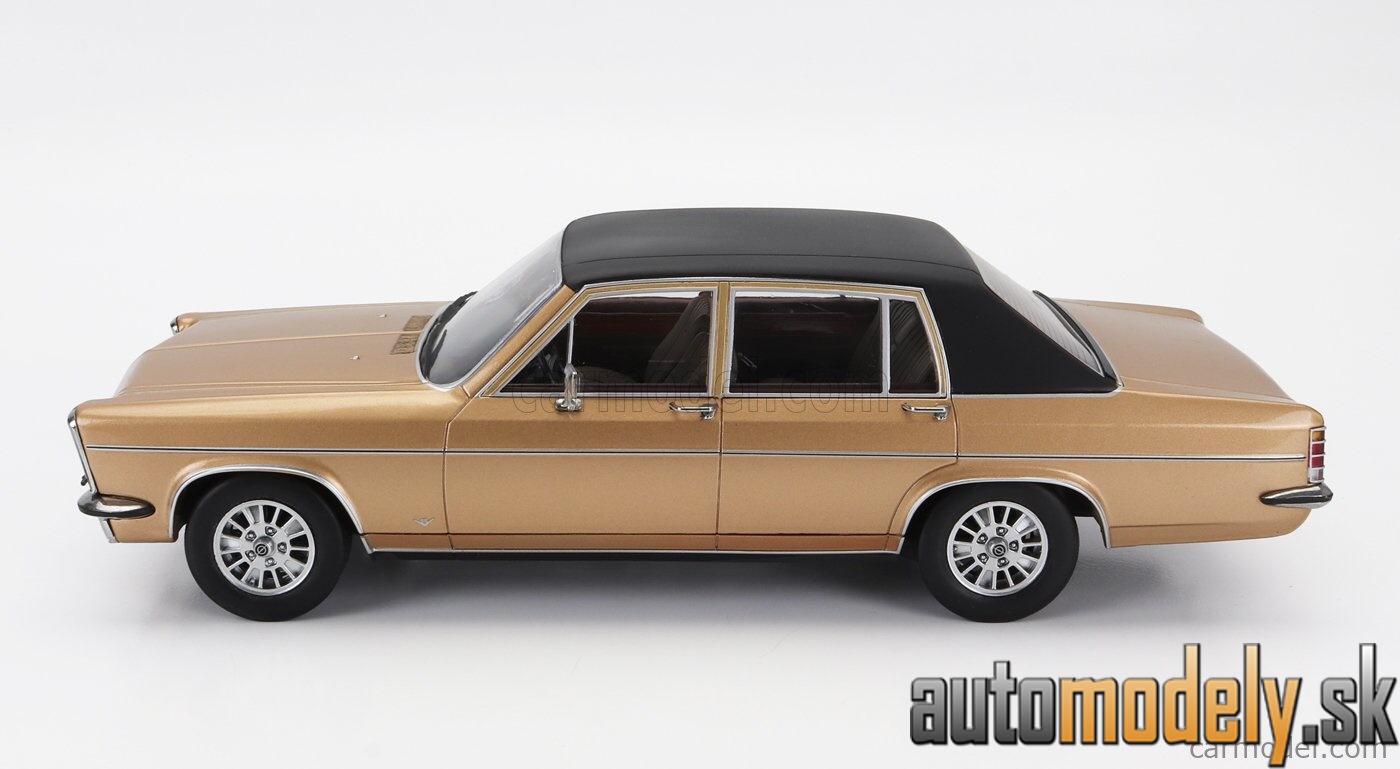 MCG - OPEL DIPLOMAT B 1972 GOLD BLACK - 1:18