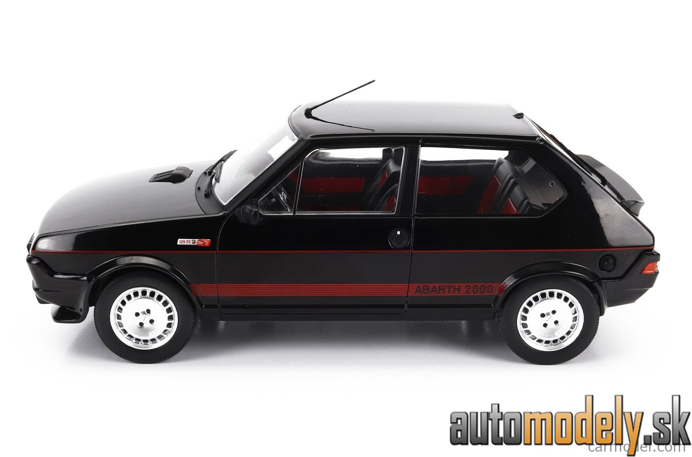 MCG - FIAT RITMO ABARTH 125TC 1980 BLACK - 1:18