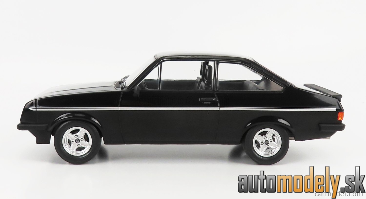 MCG - FORD ENGLAND ESCORT MKII RS2000 LHD 1977 BLACK - 1:18