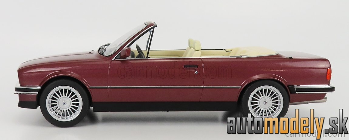 MCG - BMW 3-SERIES 325i (E30) CABRIOLET 1989 RED - 1:18