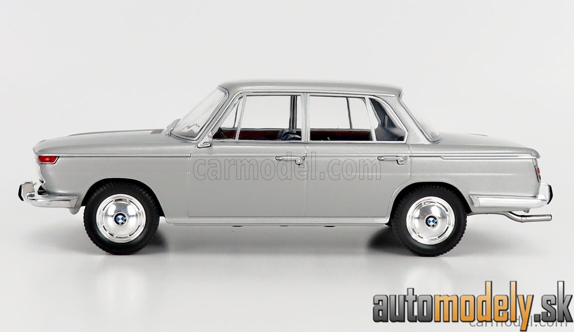 MCG - BMW 2000 (TYPE 121) 1966 SILVER - 1:18