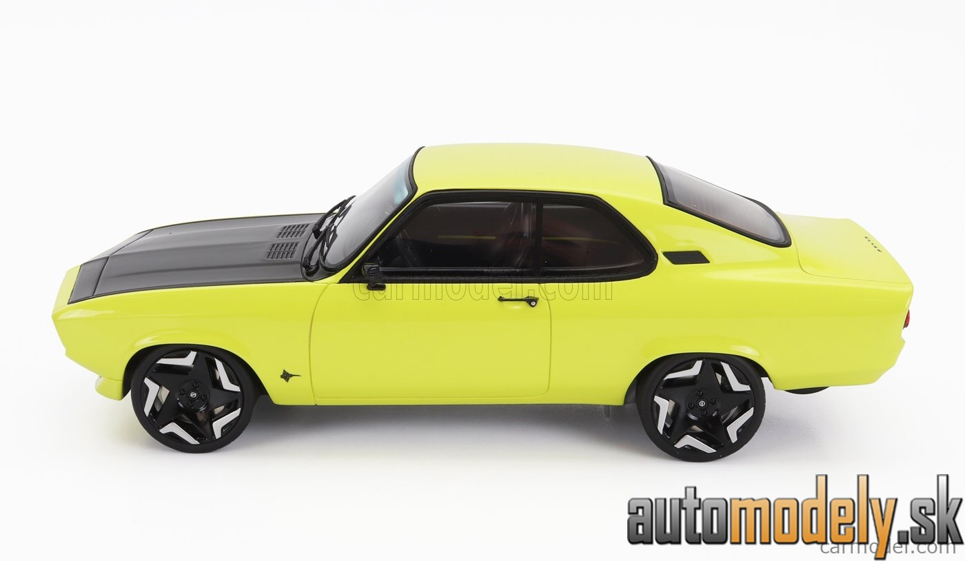 OttOmobile - OPEL MANTA GSe ELEKTROMOD 2021 YELLOW - 1:18
