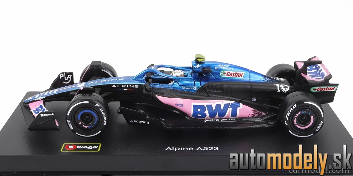 Bburago - RENAULT F1 A523 TEAM BWT ALPINE F1 N 10 SEASON 2023 PIERRE GASLY - 1:43