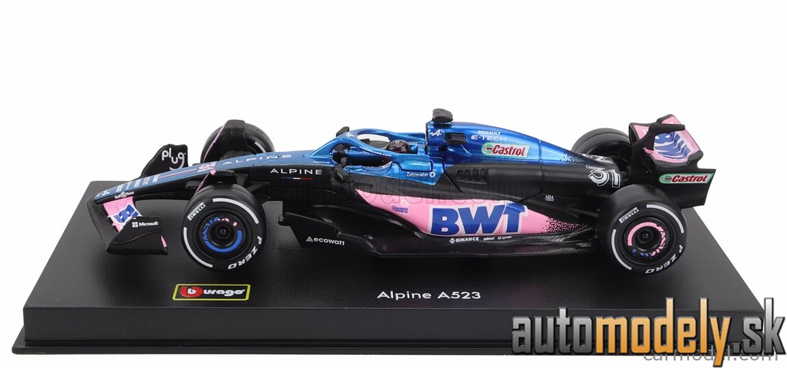Bburago - RENAULT F1 A523 TEAM BWT ALPINE F1 N 31 SEASON 2023 ESTEBAN OCON - 1:43