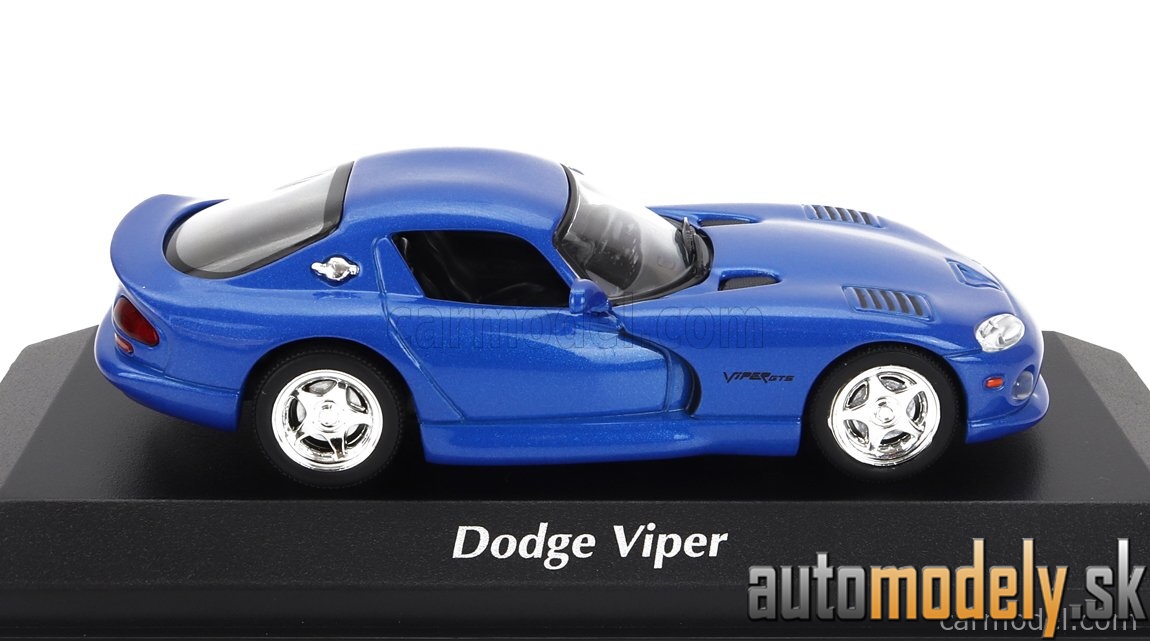 Minichamps - DODGE VIPER COUPE 1993 BLUE MET - 1:43
