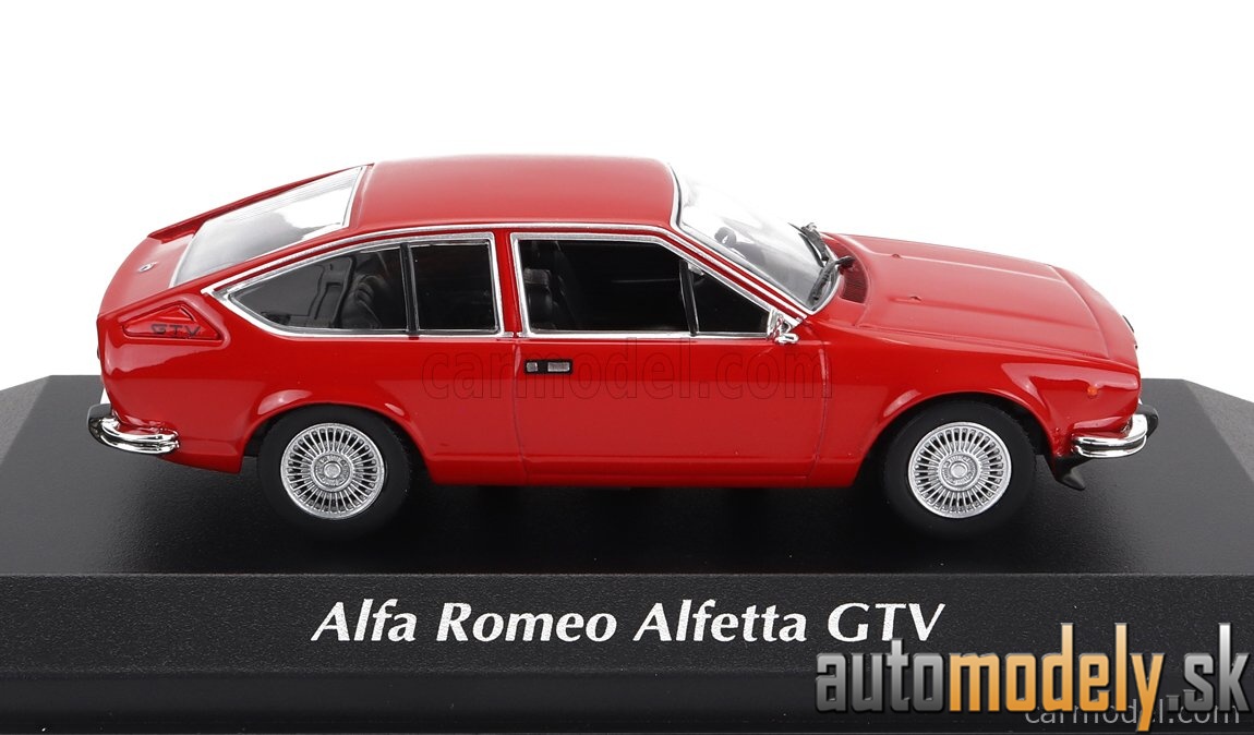 Minichamps - ALFA ROMEO ALFETTA GTV COUPE 1976 RED - 1:43