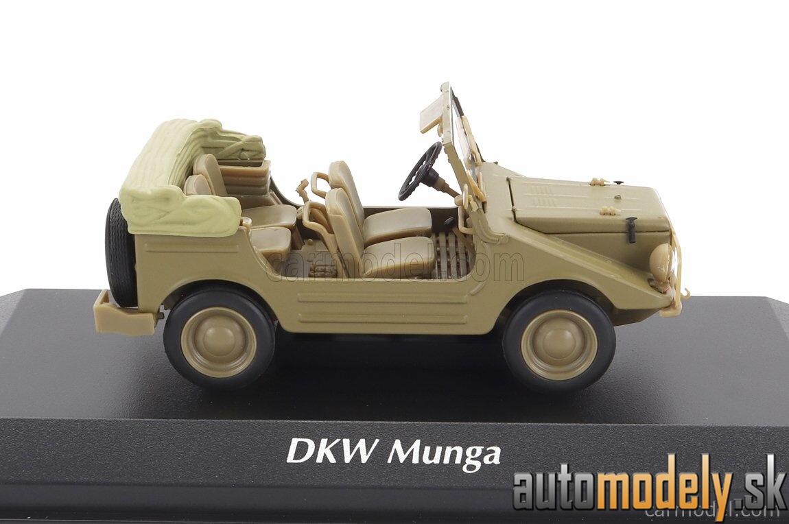 Minichamps - DKW MUNGA CABRIOLET OPEN 1965 MILITARY KHAKI - 1:43