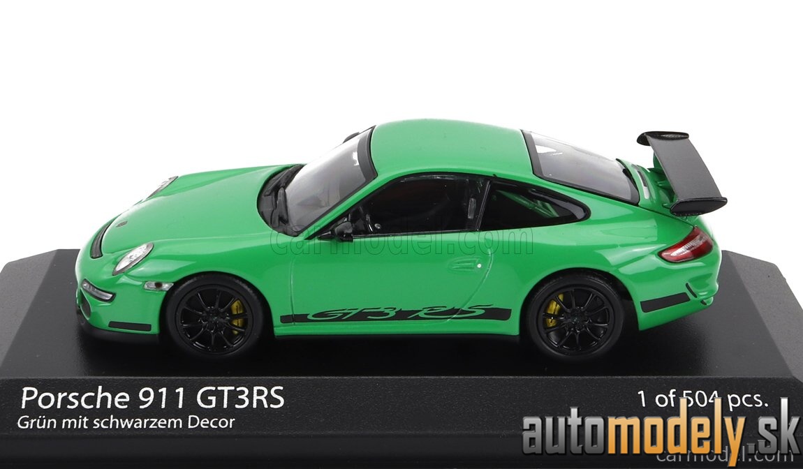 Minichamps - PORSCHE 911 997 GT3 RS COUPE 2006 GREEN - 1:43
