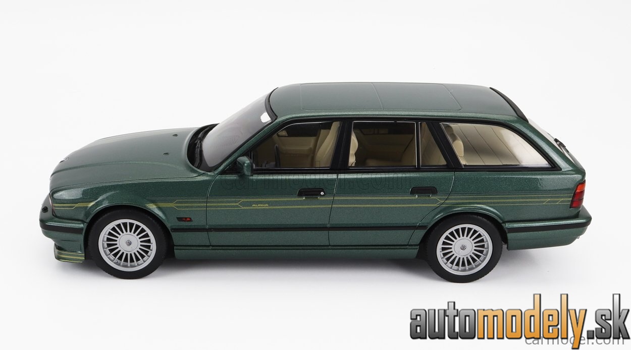 MCG - BMW 5-SERIES B10 4.6 ALPINA TOURING (E34) SW STATION WAGON 1989 GREEN MET - 1:18