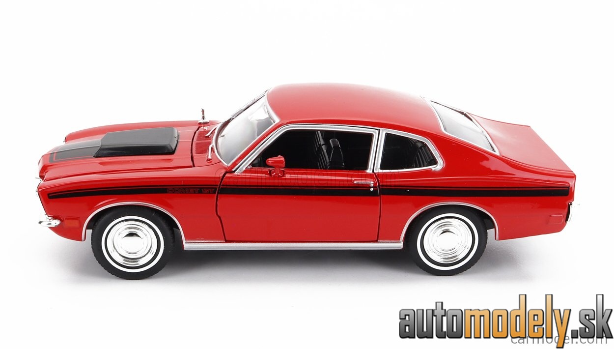 Motormax - MERCURY COMET GT 1971 RED BLACK - 1:24