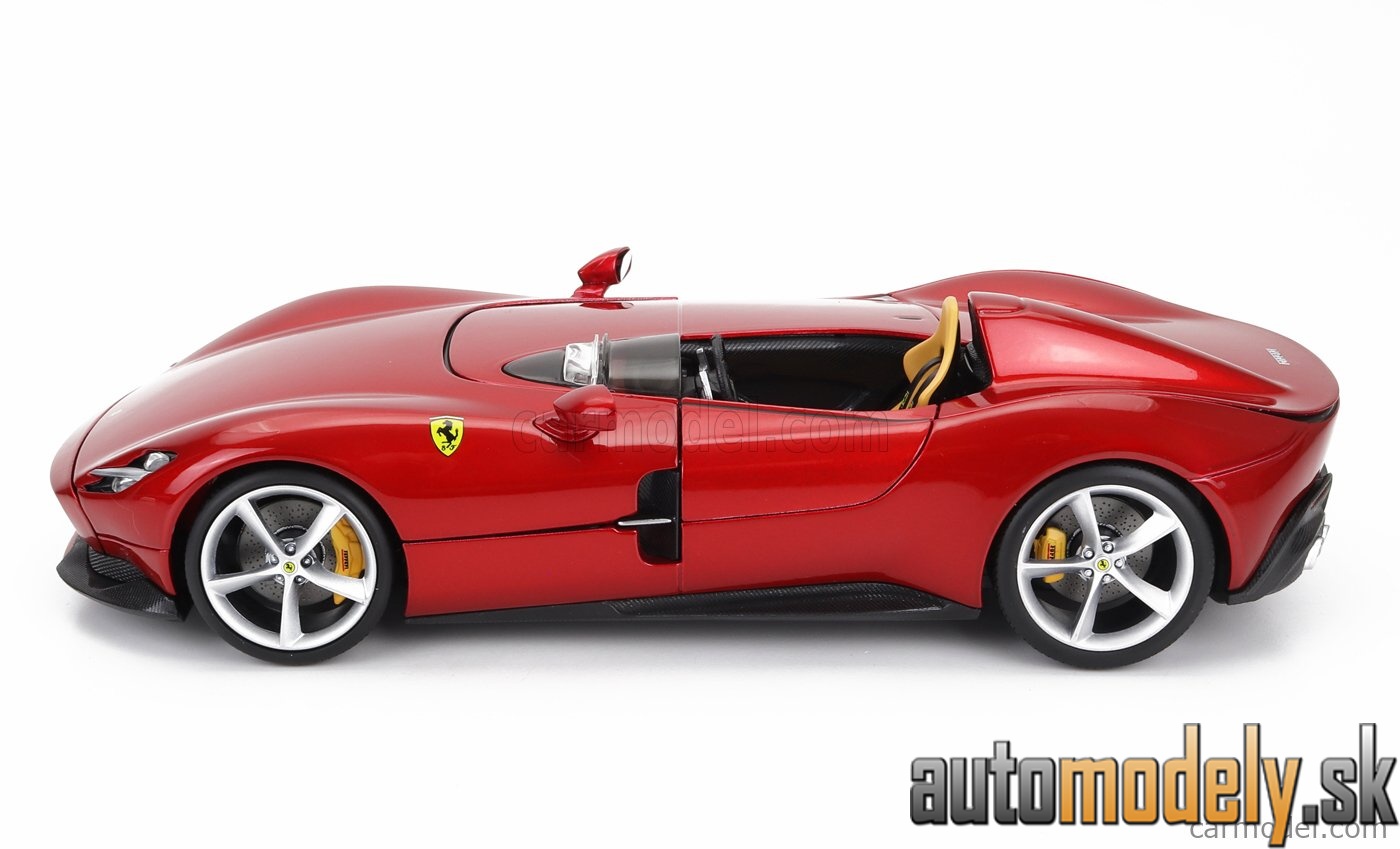 Bburago - FERRARI MONZA SP1 2018 RED MET - 1:18