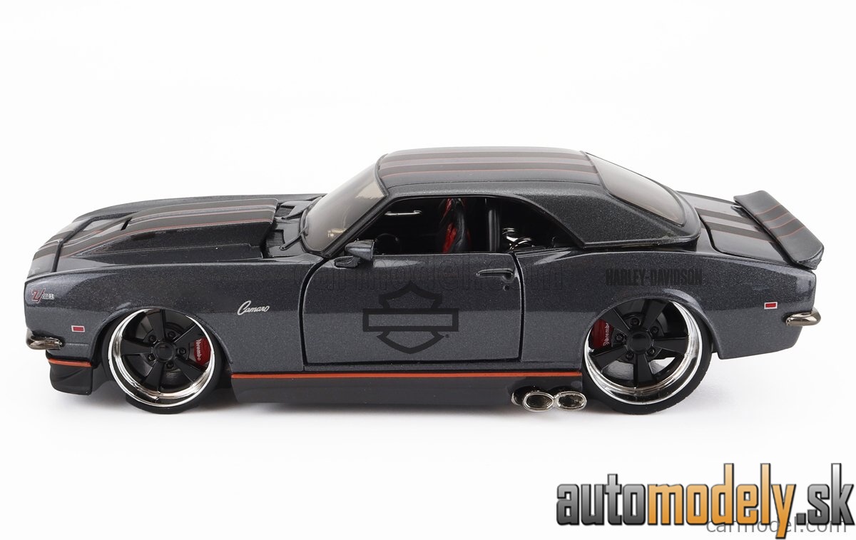 Maisto - CHEVROLET CAMARO Z/28 COUPE CUSTOM 1968 GREY - 1:24