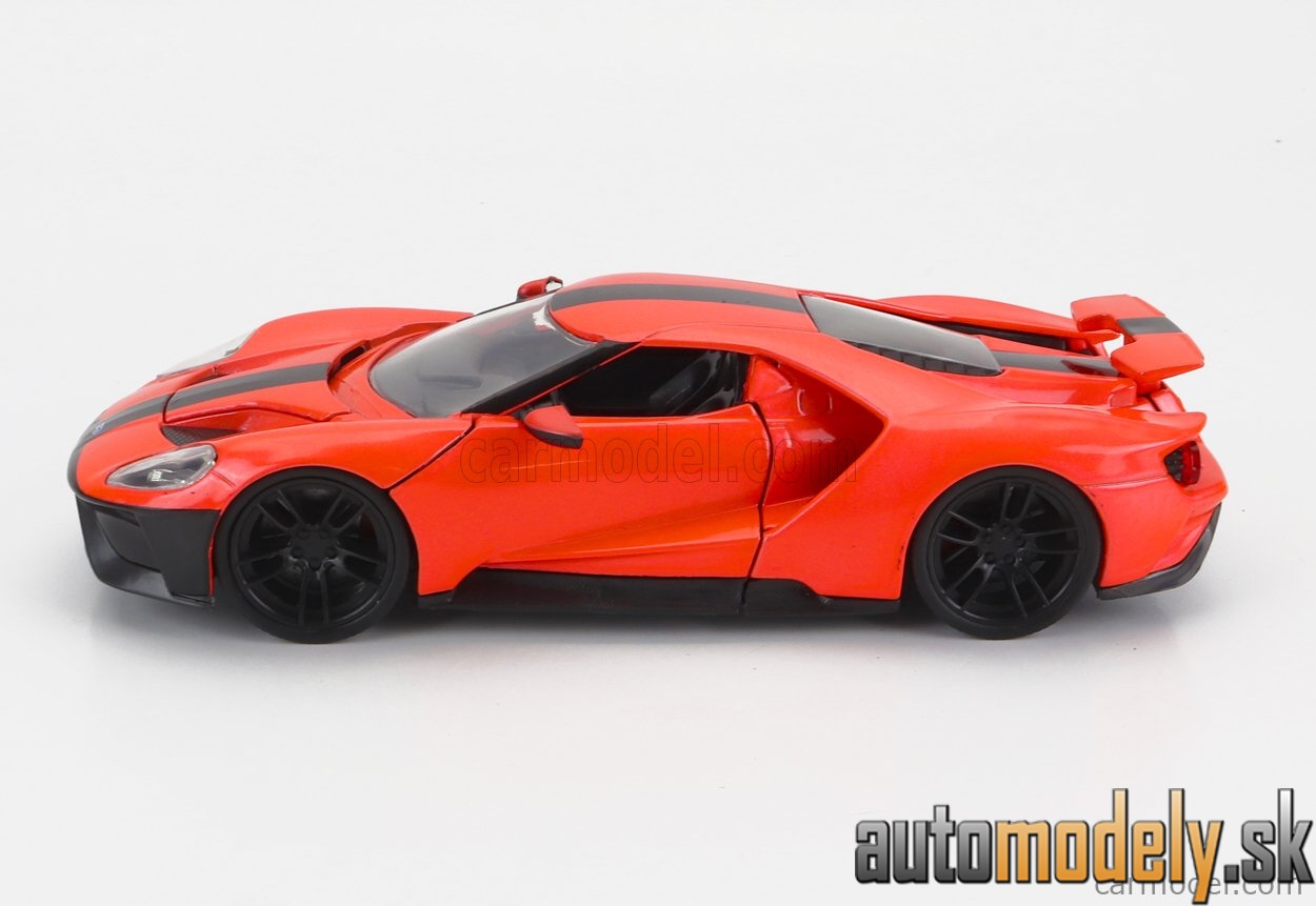 Jada - FORD USA GT 2017 RED ORANGE - 1:24