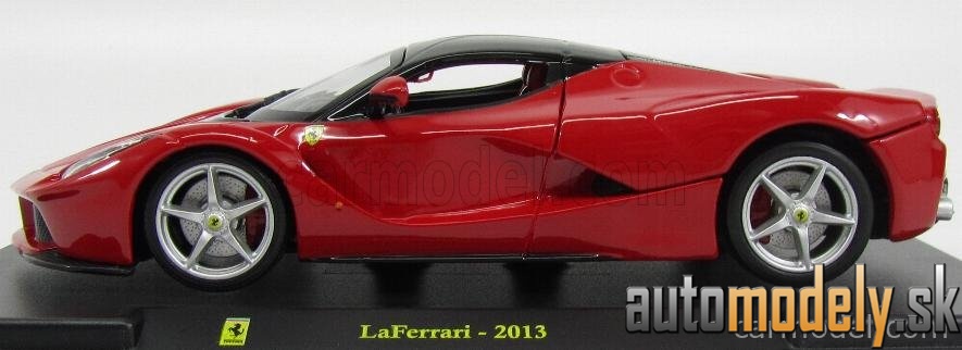 Edicola - FERRARI LAFERRARI 2013 RED BLACK - 1:24
