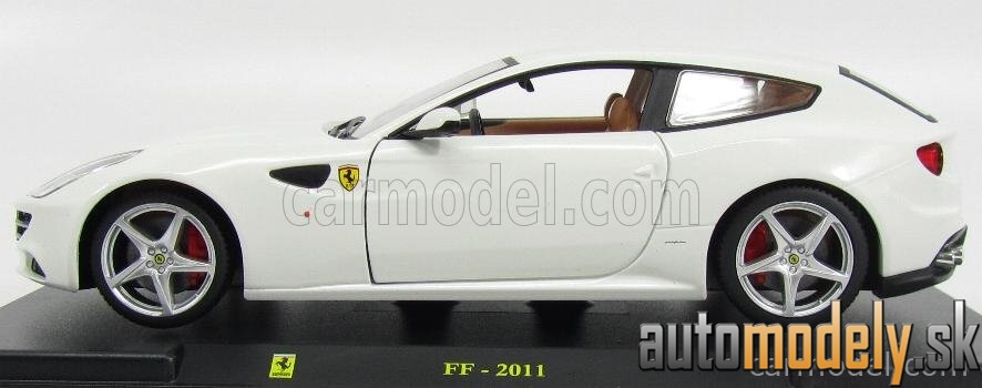 Edicola - FERRARI FF (FERRARI FOUR) 2011 WHITE - 1:24