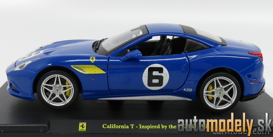 Edicola - FERRARI CALIFORNIA T N 6 1971 - INSPIRED BY THE 512M BLUE - 1:24