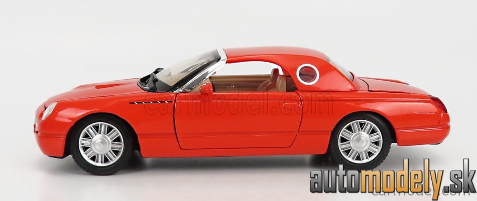 Motormax - FORD USA THUNDERBIRD 1999 007 JAMES BOND DIE ANOTHER DAY ORANGE - 1:24
