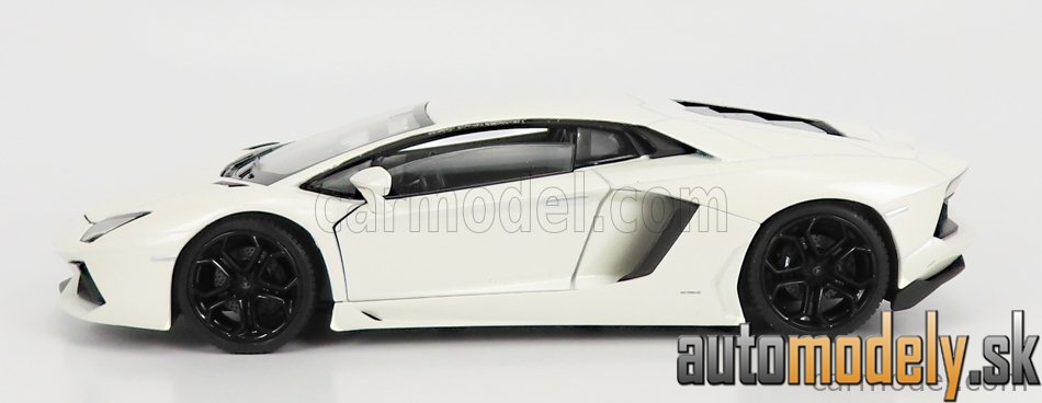 Welly - LAMBORGHINI AVENTADOR LP700-4 2011 WHITE - 1:24