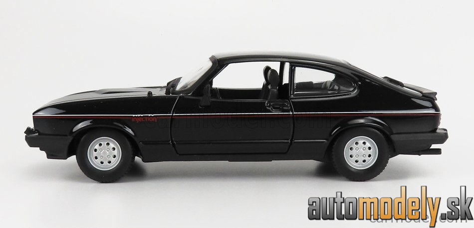 Bburago - FORD ENGLAND CAPRI INJECTION 1982 BLACK - 1:24