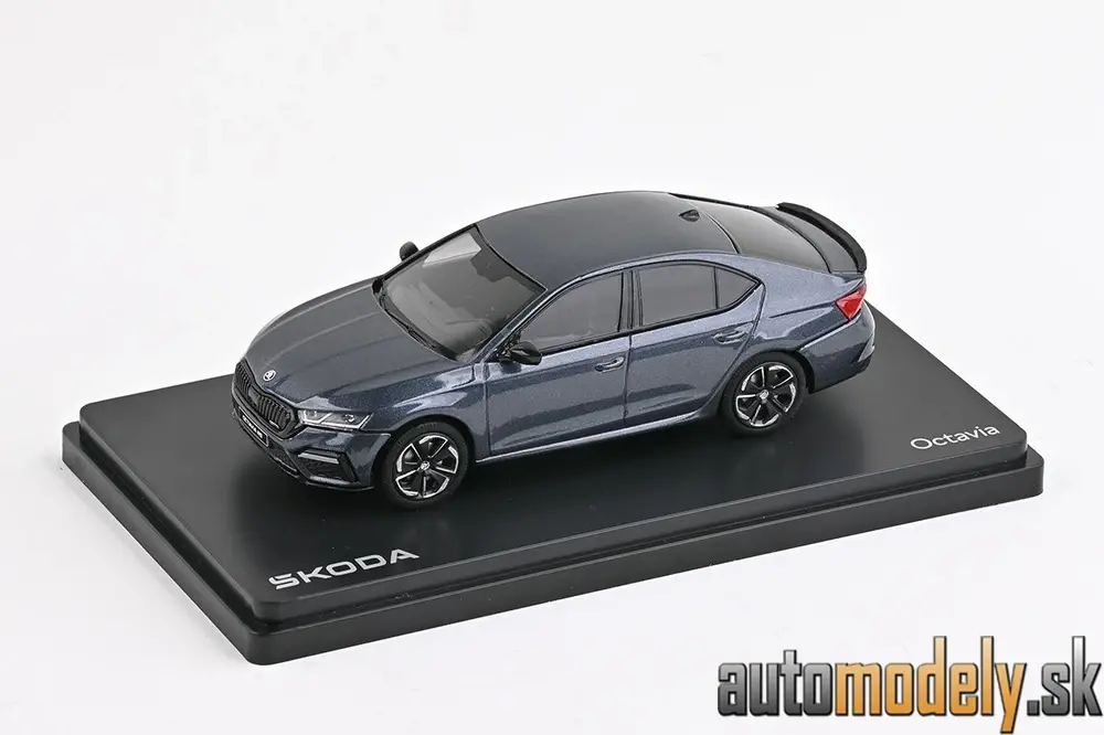  Abrex - Škoda Octavia IV RS (2020) - Šedá Anthracite Metalíza - 1:43