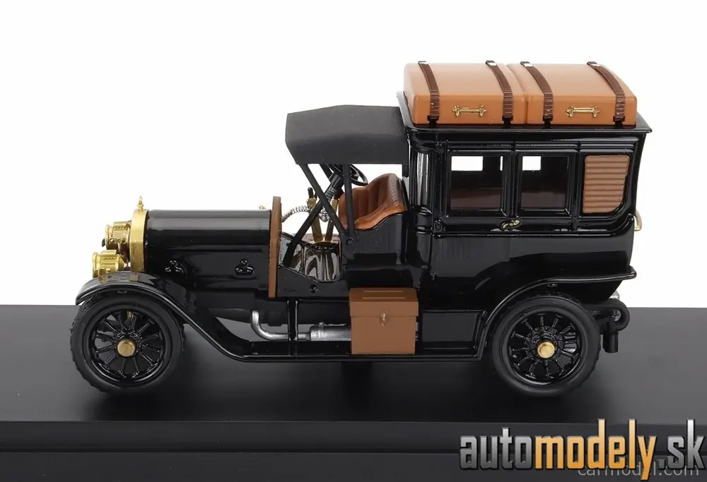 RIO - MERCEDES BENZ 70 CV LIMOUSINE 1908 BLACK - 1:43