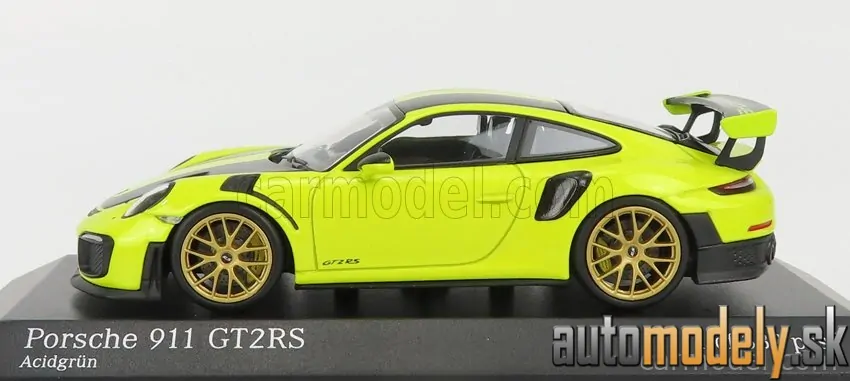 Minichamps - PORSCHE 911 991-2 GT2 RS WEISSACH PACKAGE COUPE 2018 - 1:43