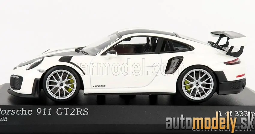 Minichamps - PORSCHE 911 991-2 GT2 RS WEISSACH PACKAGE COUPE 2018 - 1:43