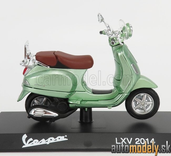 EDICOLA - PIAGGIO VESPA LXV 2014 LIGHT GREEN MET - 1:18