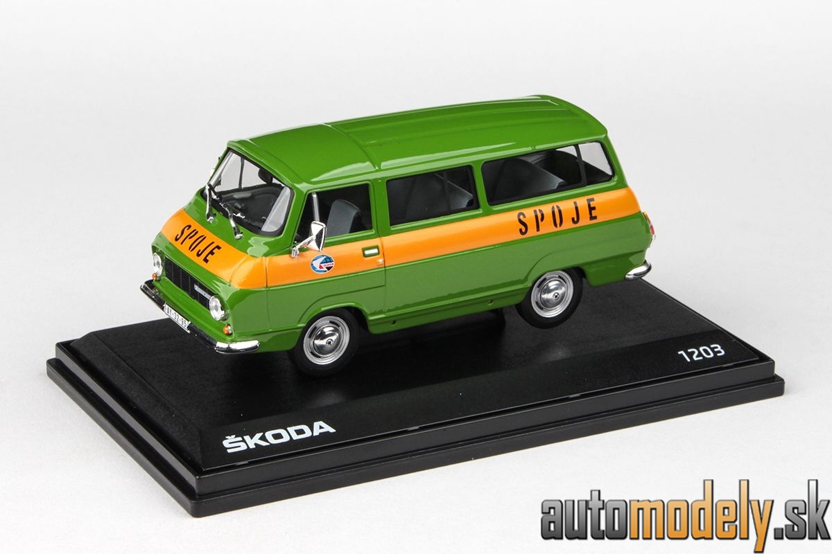Modèle réduit Skoda - 1203 Minibus Ambulance 1974 - Beige 1/43