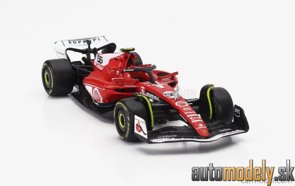 Bburago - FERRARI - F1 SF-23 TEAM SCUDERIA FERRARI N 55 LAS VEGAS USA GP 2023 CARLOS SAINZ - 1:43