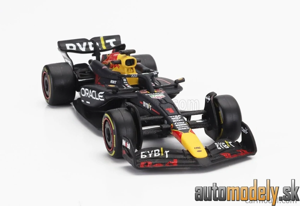Bburago - RED BULL F1 RB20 TEAM ORACLE RED BULL RACING N 1 WORLD CHAMPION SEASON 2024 MAX VERSTAPPEN - 1:43