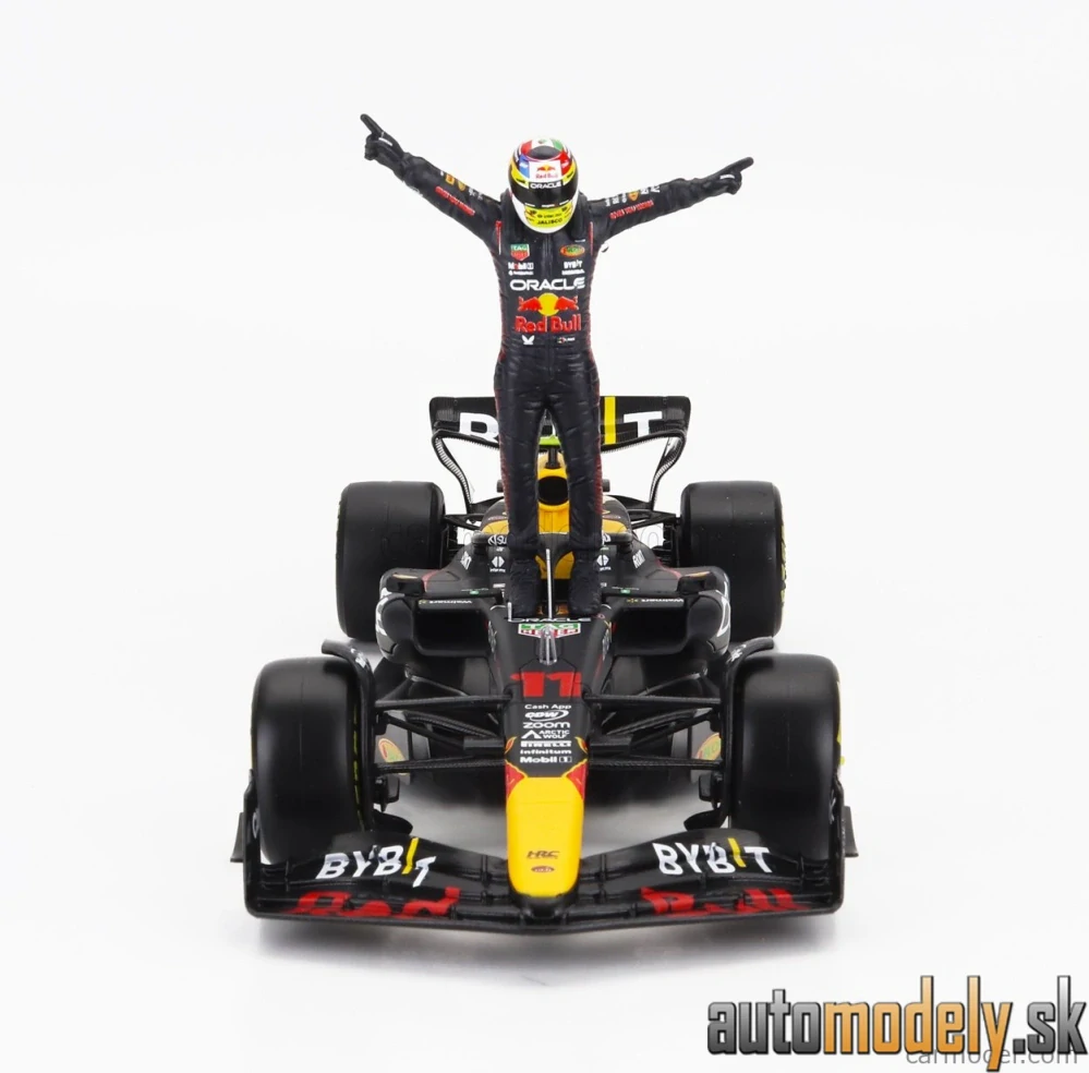 Bburago - RED BULL - F1 RB19 TEAM ORACLE RED BULL RACING N 11 SEASON 2023 SERGIO PEREZ - 1:24