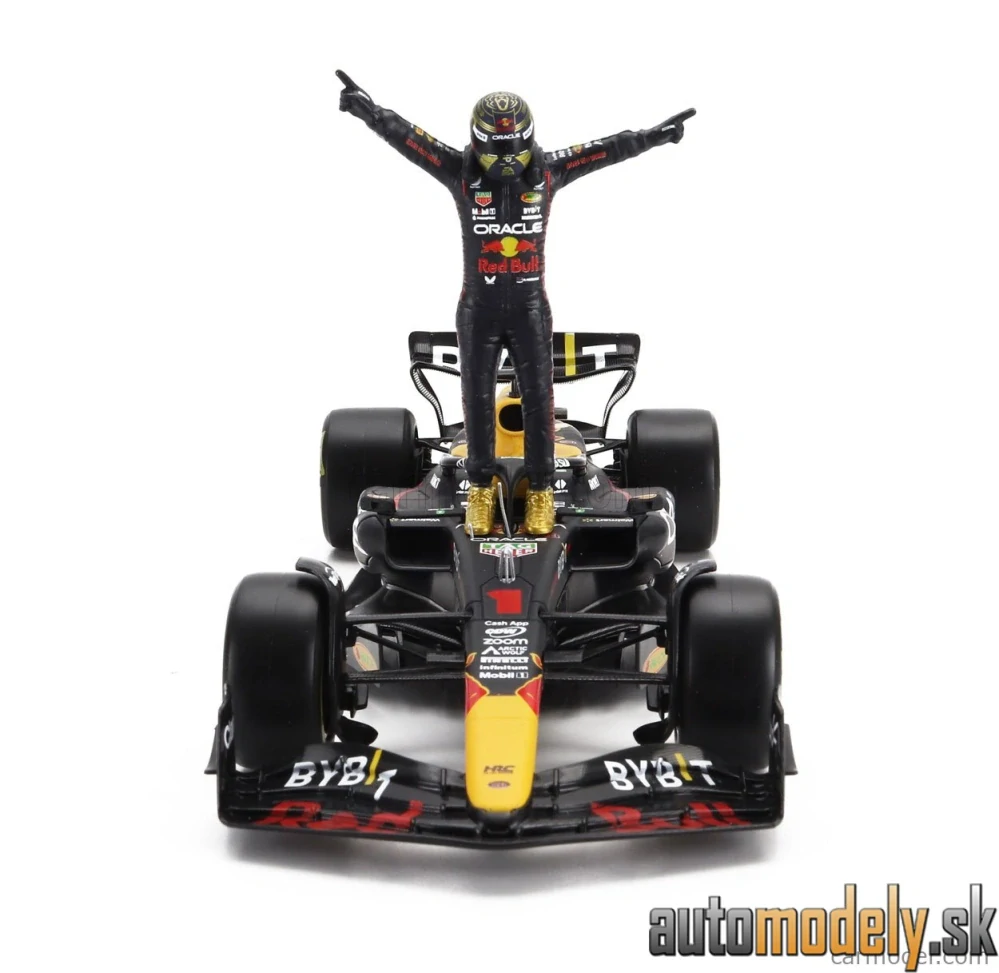 BURAGO - RED BULL - F1 RB19 TEAM ORACLE RED BULL RACING N 1 WORLD CHAMPION SEASON 2023 MAX VERSTAPPEN - 1:24