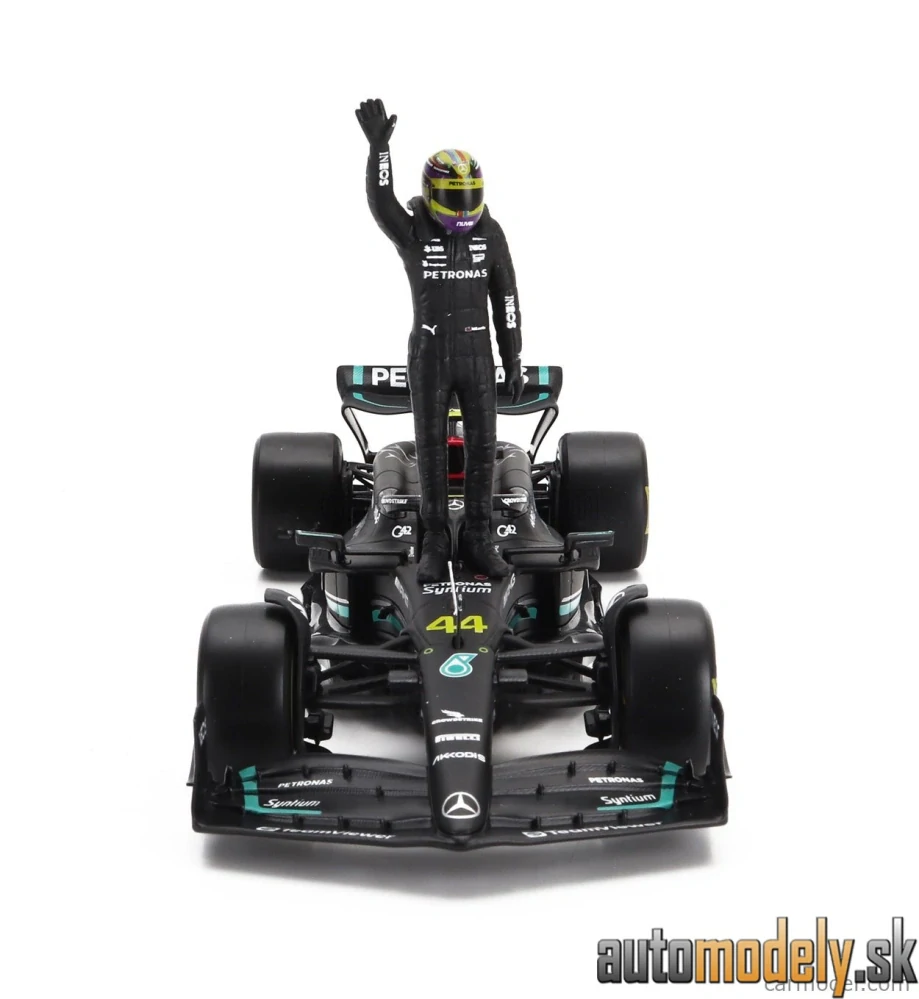 BURAGO - MERCEDES GP - F1 W14 TEAM MERCEDES-AMG PETRONAS FORMULA ONE N 44 SEASON 2023 LEWIS HAMILTON - 1:24